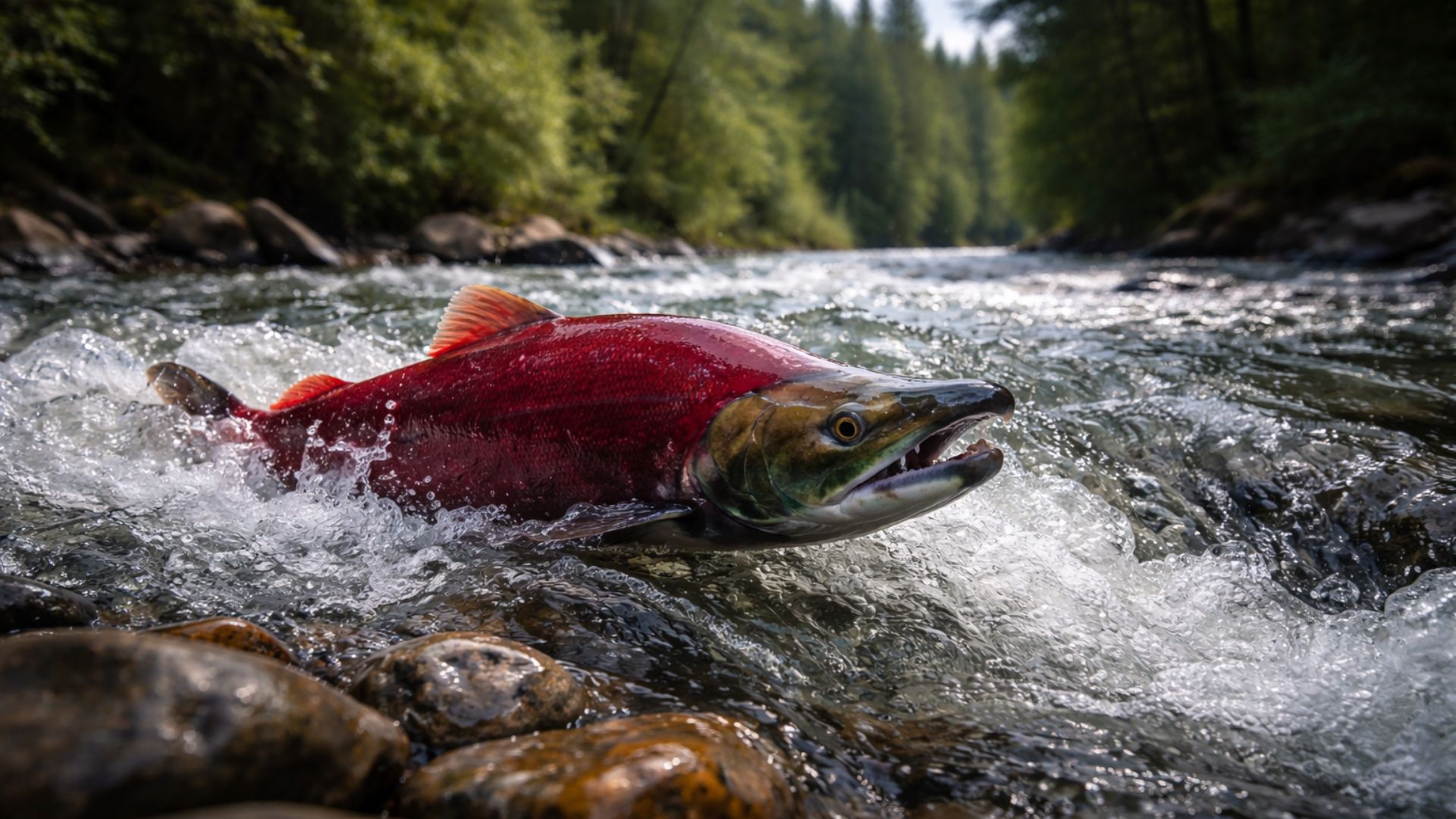 Migrações de salmões, flamingos, caranguejos e morças revelam como degelo, chuvas e oceanos moldam ciclos vitais da vida selvagem.