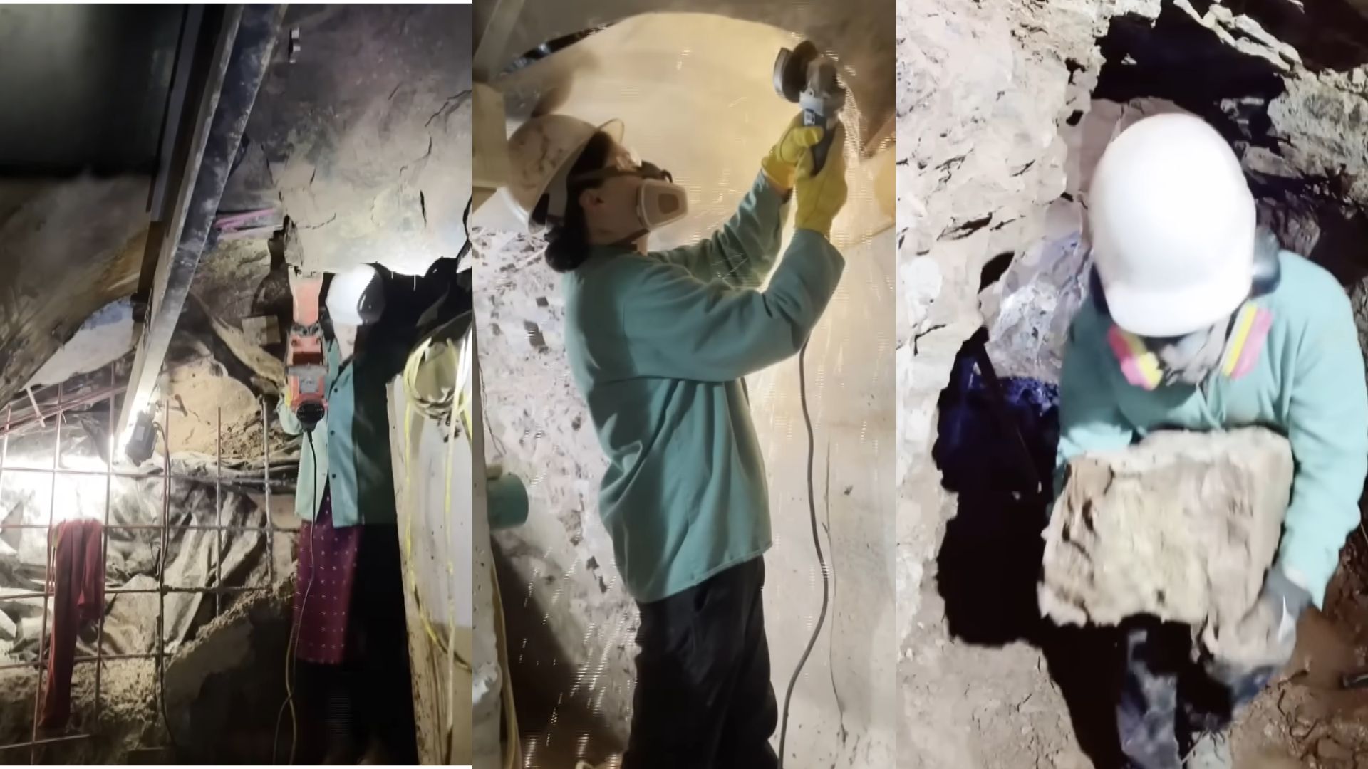 Mulher nos EUA escava túnel de 6,7 m sob a própria casa, vira 'Tunnel Girl', tem obra embargada e depois liberada após inspeções da prefeitura.