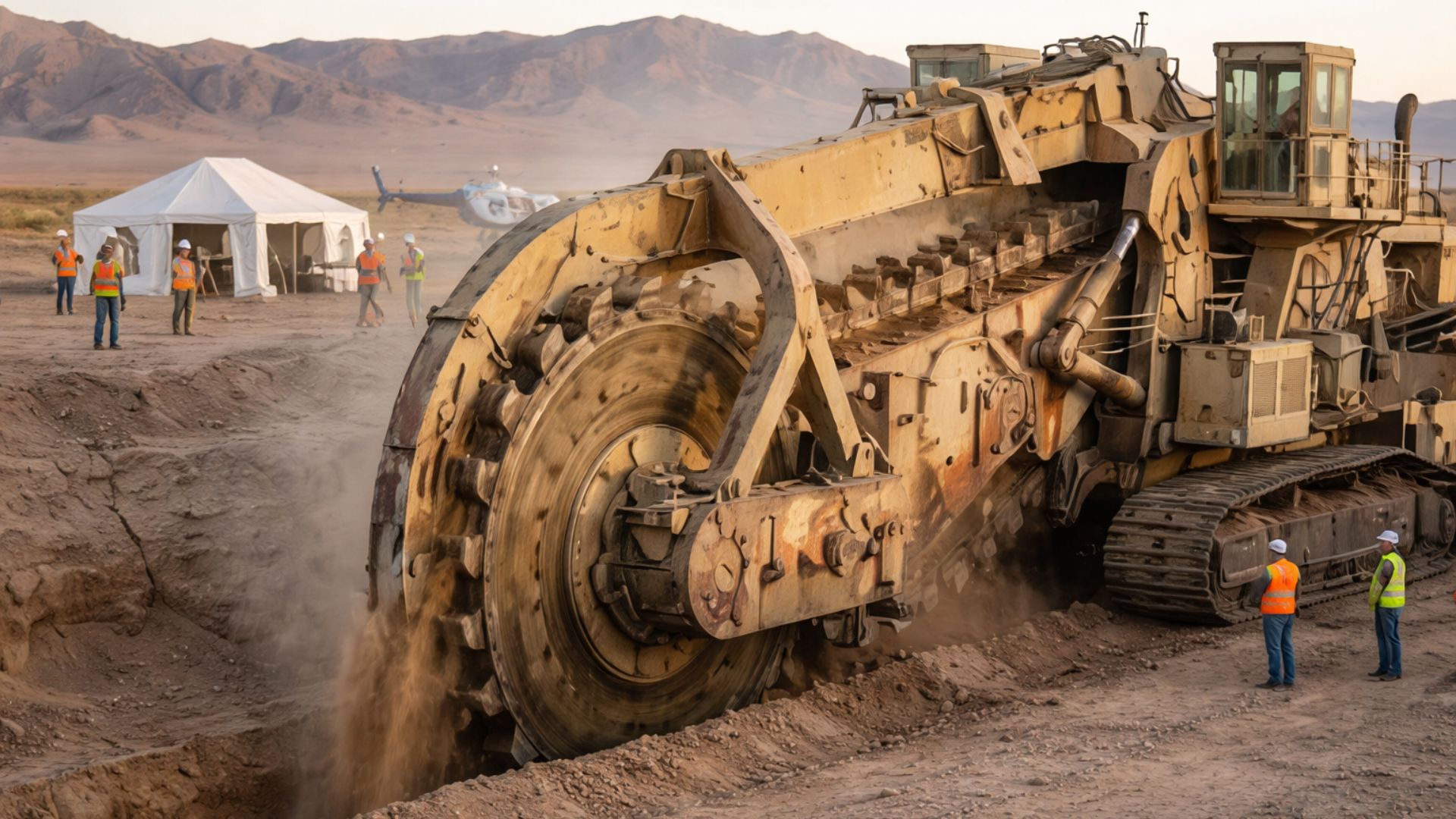 Projeto Qattara propõe levar água do Mediterrâneo ao Saara para gerar energia, criar lago artificial e explorar minerais em uma das obras mais ambiciosas do Egito.