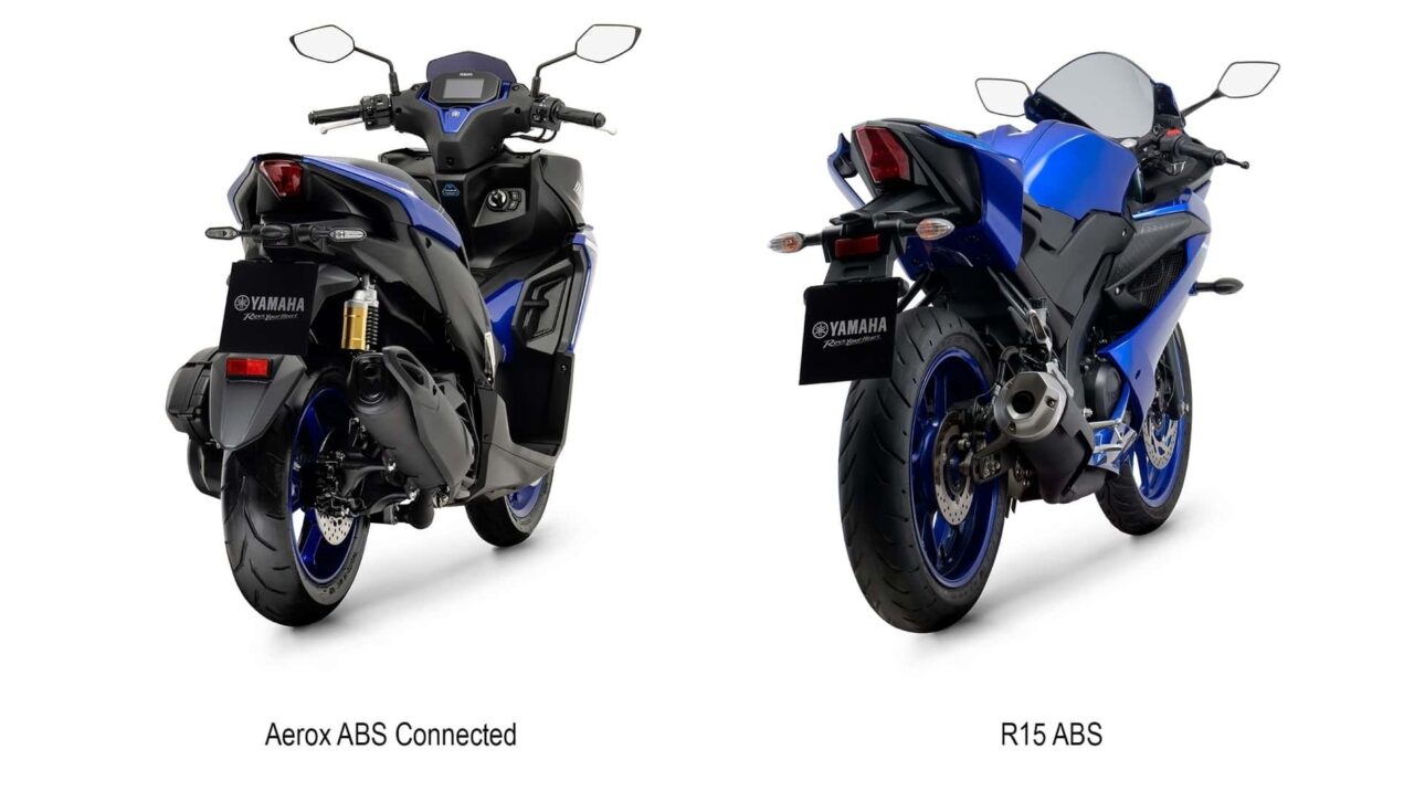 Yamaha presenta Aerox E eléctrica en India con 106 km de autonomía, mientras que Brasil recibe la Aerox 160 a combustión, con 15,1 cv y precio sugerido de R$ 18.990.