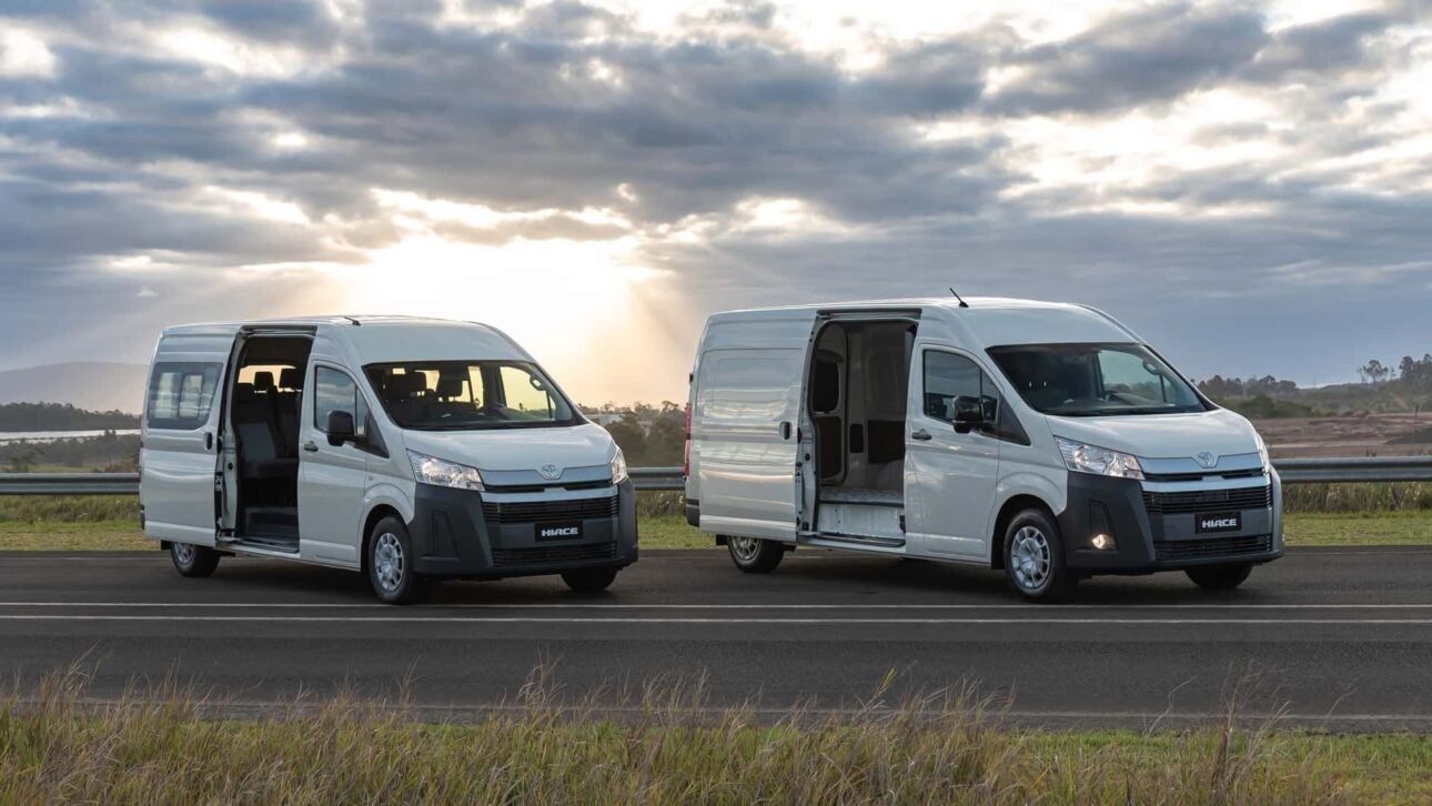 Toyota lanza Hiace Furgón en Brasil con motor de Hilux, transmisión automática, 1.055 kg de carga y garantía de hasta 10 años por R$ 304.990.