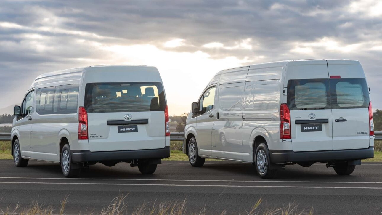 Toyota lanza Hiace Furgón en Brasil con motor de Hilux, transmisión automática, 1.055 kg de carga y garantía de hasta 10 años por R$ 304.990.