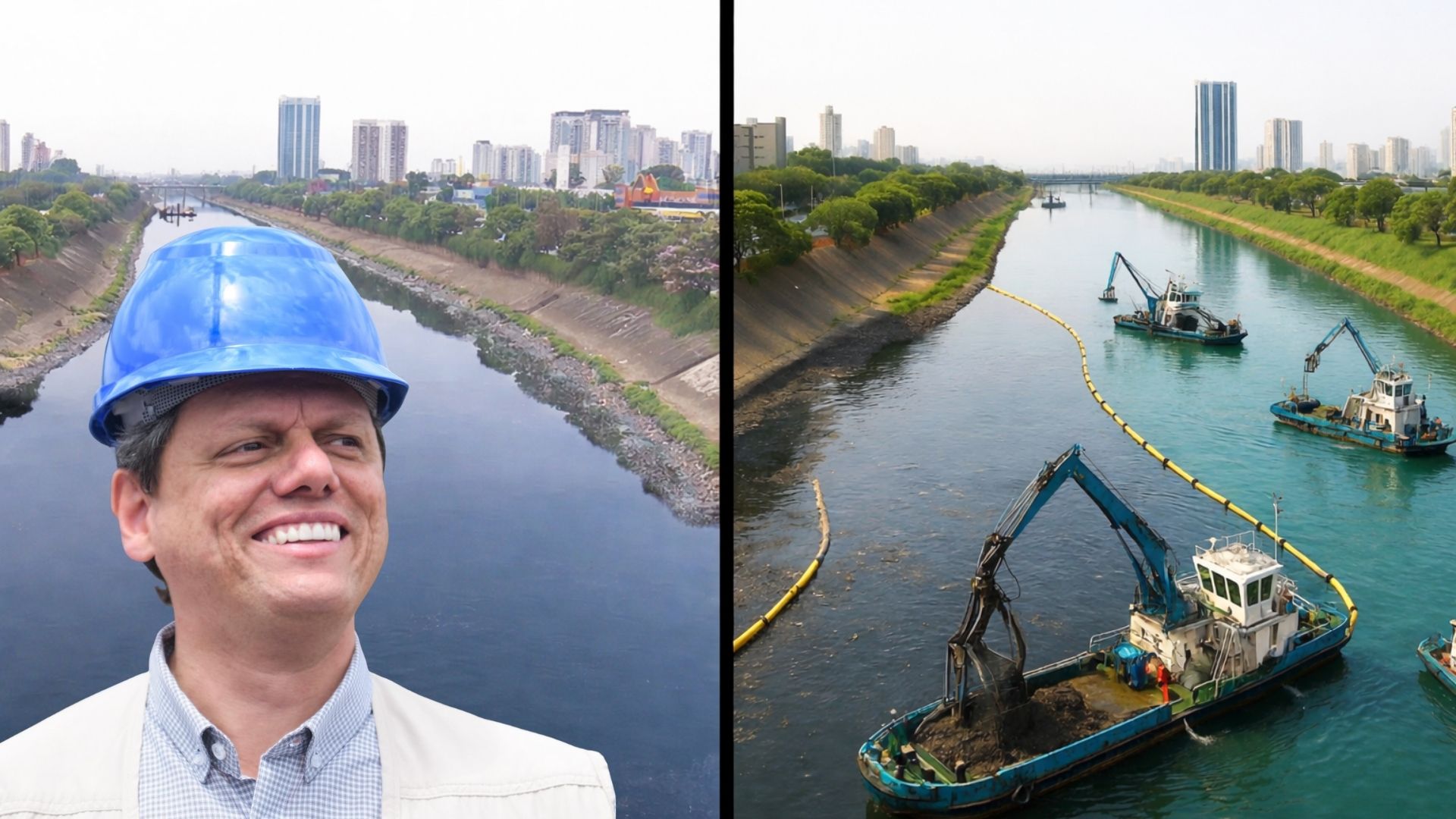 Projeto IntegraTietê avança na despoluição do Rio Tietê, remove 2,3 milhões m³ e prevê R$ 23,5 bi até 2029, com saneamento.