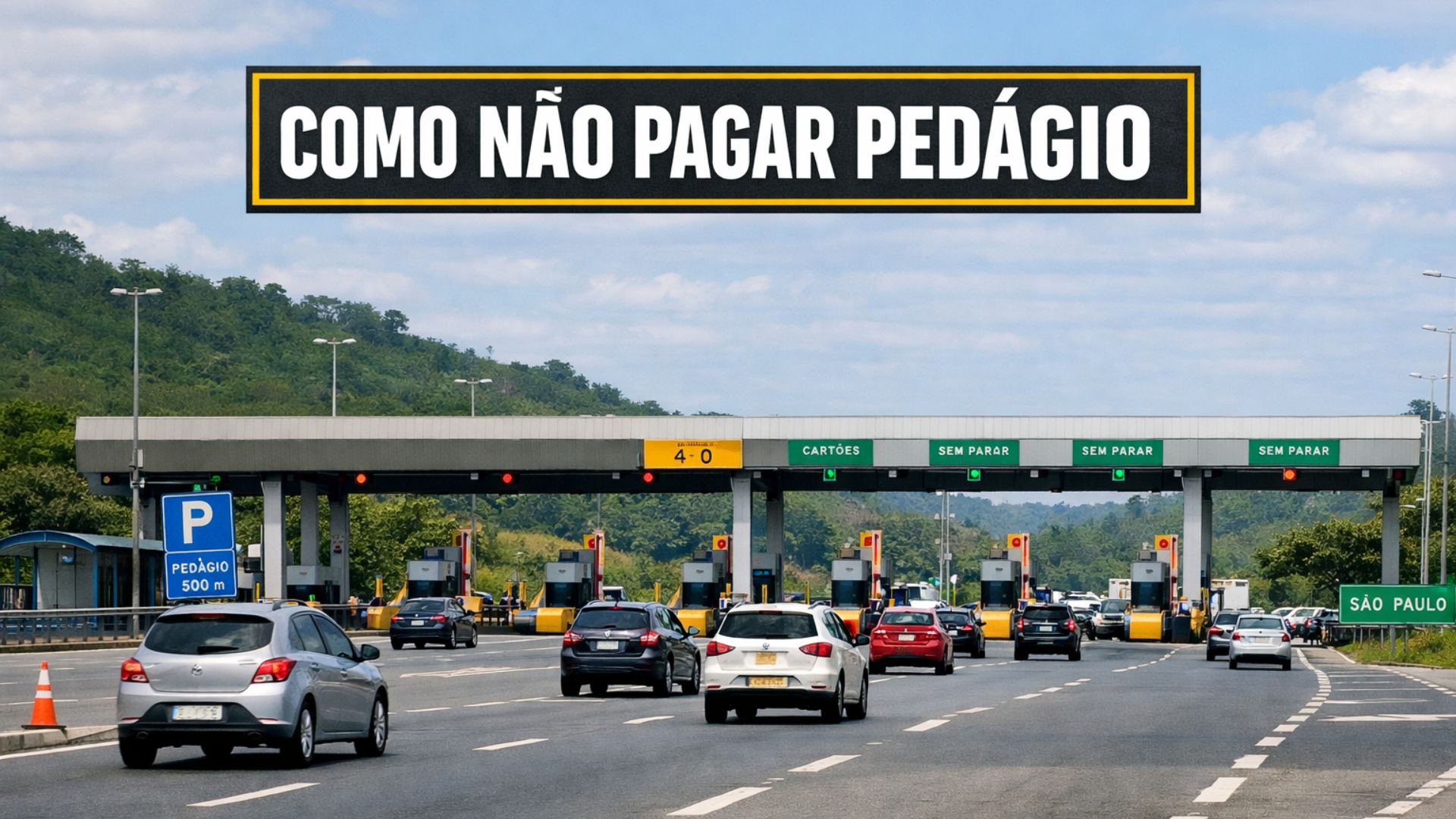Regra contratual em rodovias federais permite liberação do pedágio quando filas ou tempo de espera ultrapassam limites previstos.