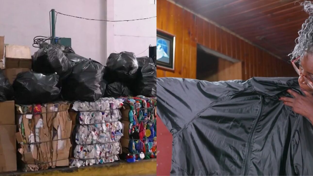 Con R$ 400, emprendedora transforma paraguas desechados en ropa exclusiva, factura R$ 200 mil al año y apuesta por la moda sostenible.