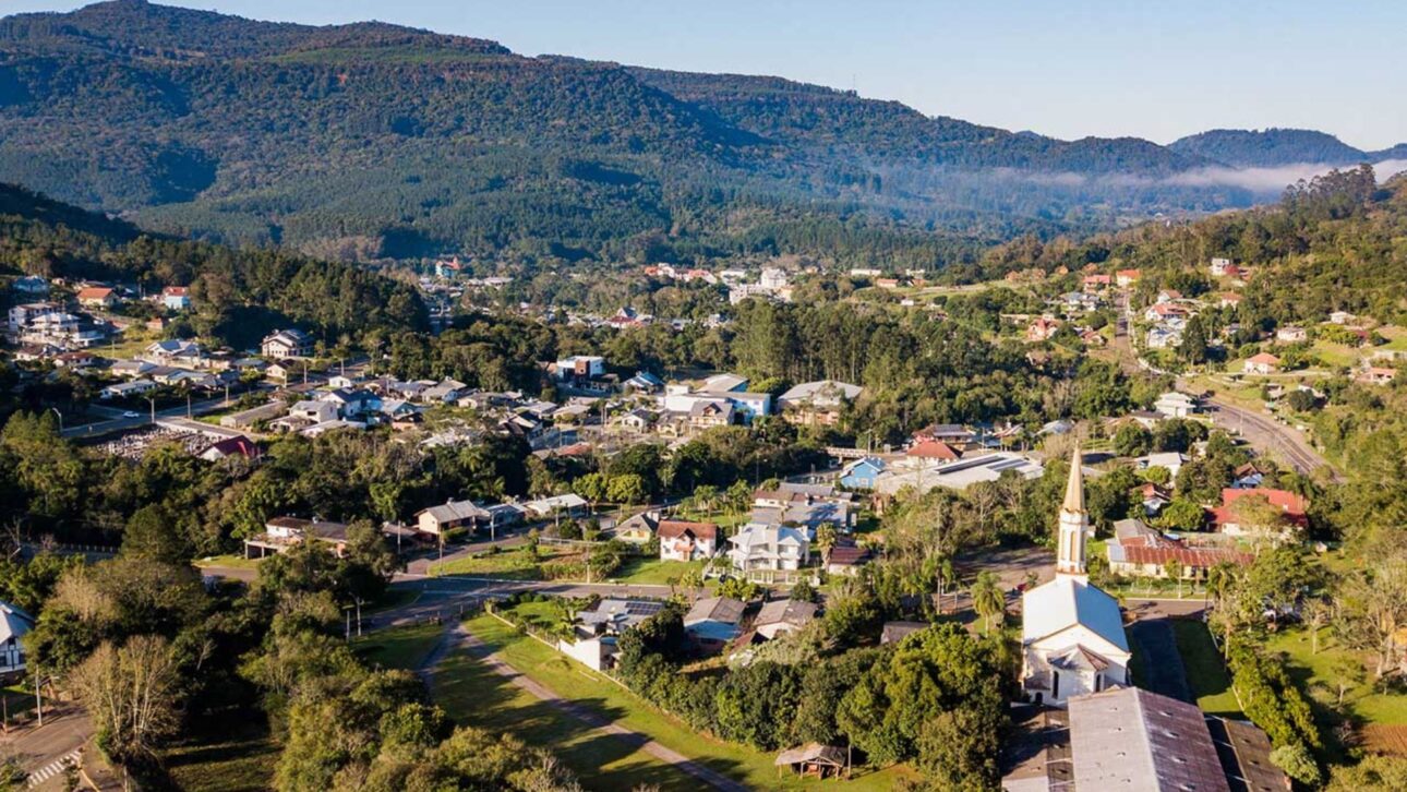 Picada Café, ciudad minúscula del interior del RS, se destaca entre las mejores del Brasil para morar en ranking nacional de calidad de vida.