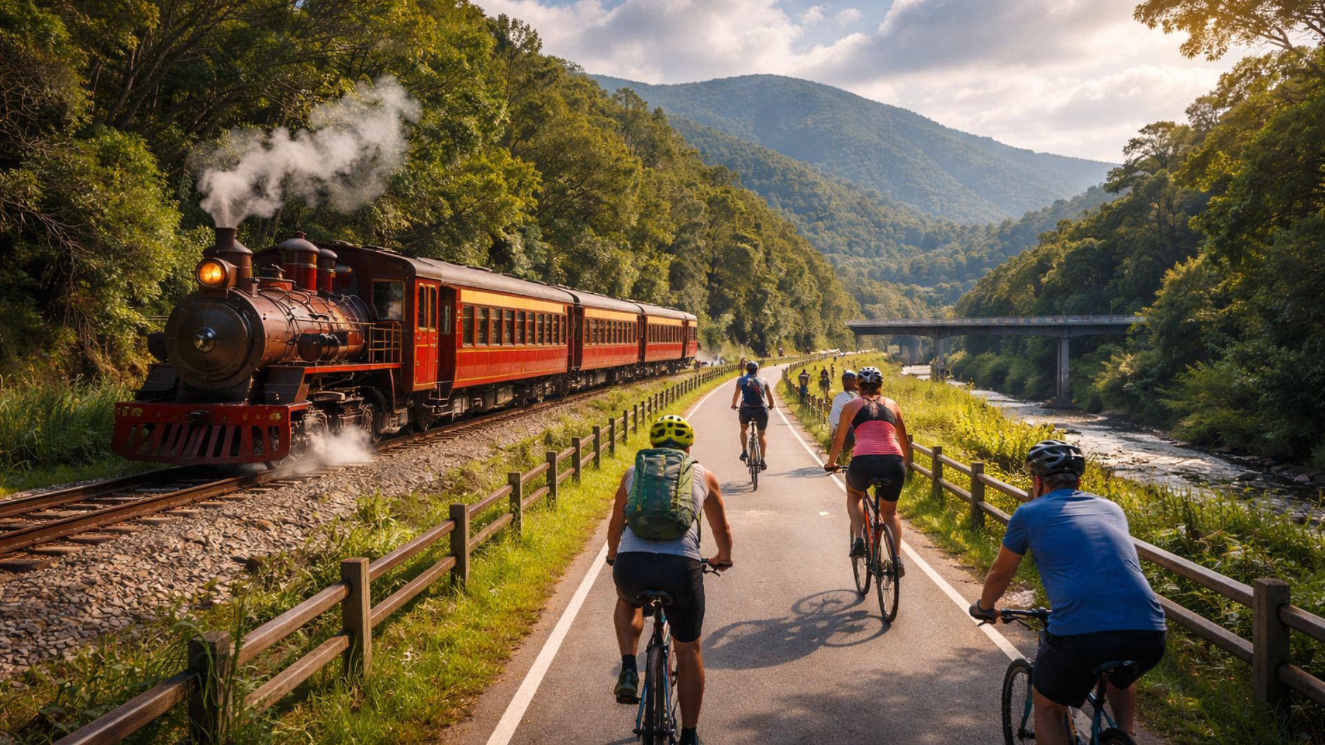 Governo de SP prevê R$ 315 milhões para criar ciclovia em trilhos históricos entre Campos do Jordão e Pindamonhangaba, com trens e turismo integrado.
