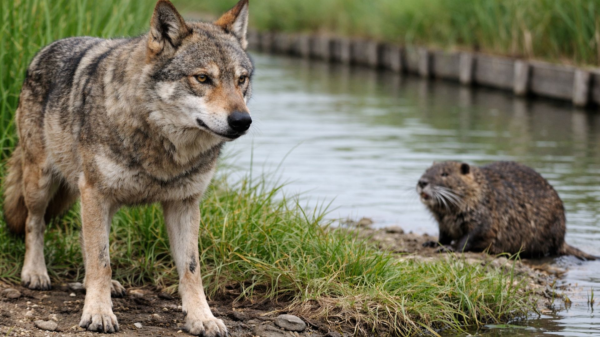 Lobos retornaram ao norte da Itália e passaram a devorar nutrias invasoras, pressionando o roedor em zonas úmidas e mudando o debate sobre controle biológico.