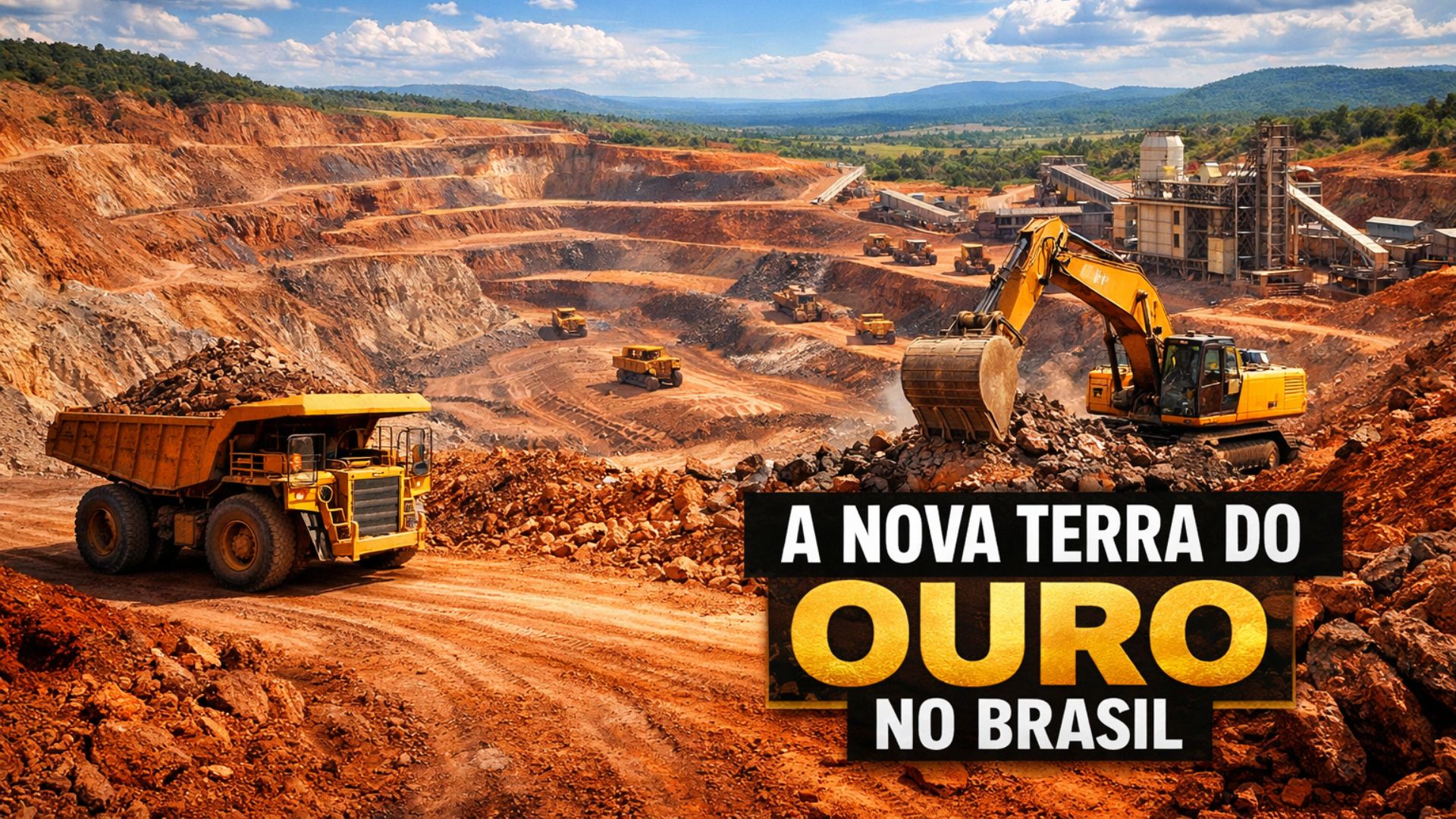 Cidade de 5,6 mil habitantes no Tocantins recebe projeto de mina de ouro de R$ 1,3 bilhão, com previsão de 2 mil empregos e extração diária elevada.