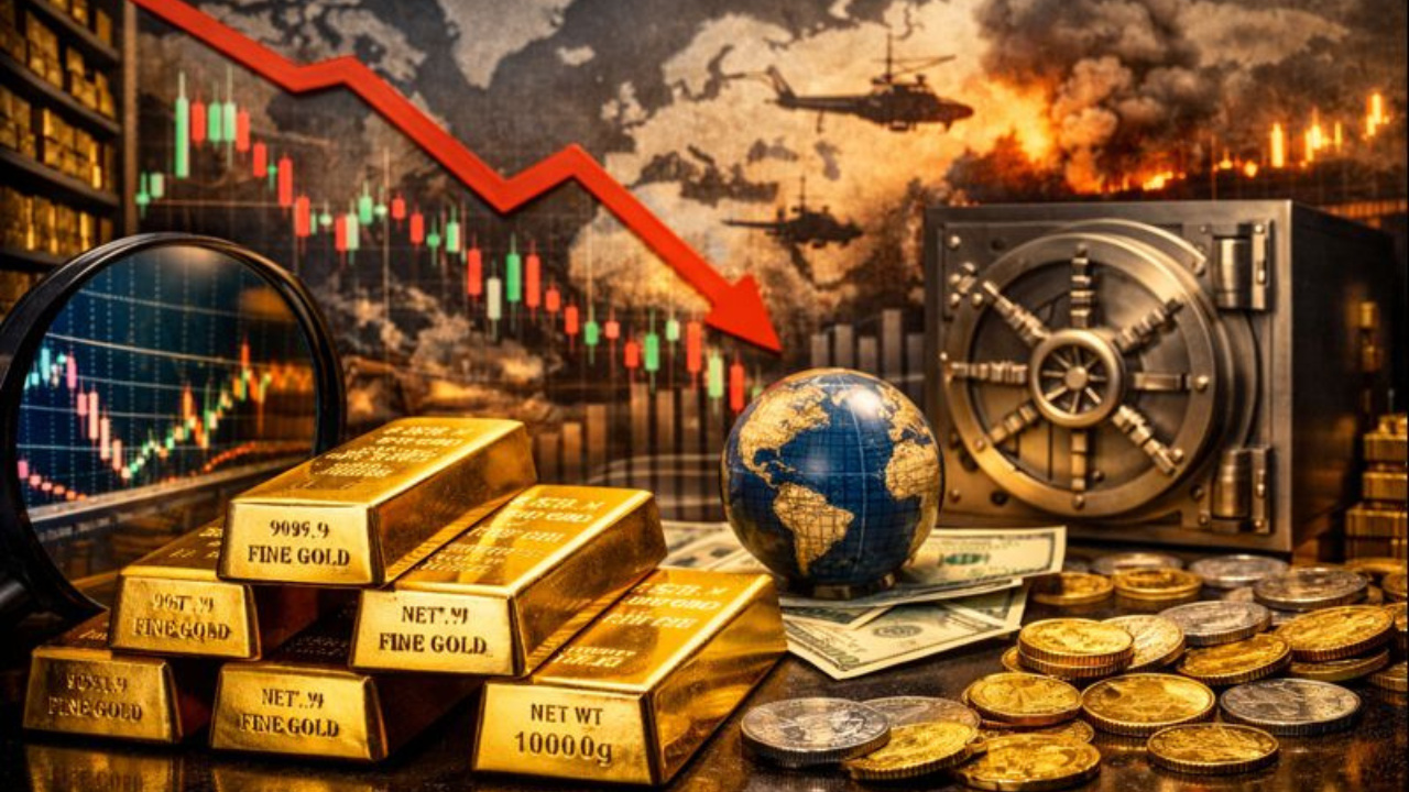 Alta histórica do investimento em ouro reflete tensões globais, juros mais baixos e corrida por ativos de proteção.