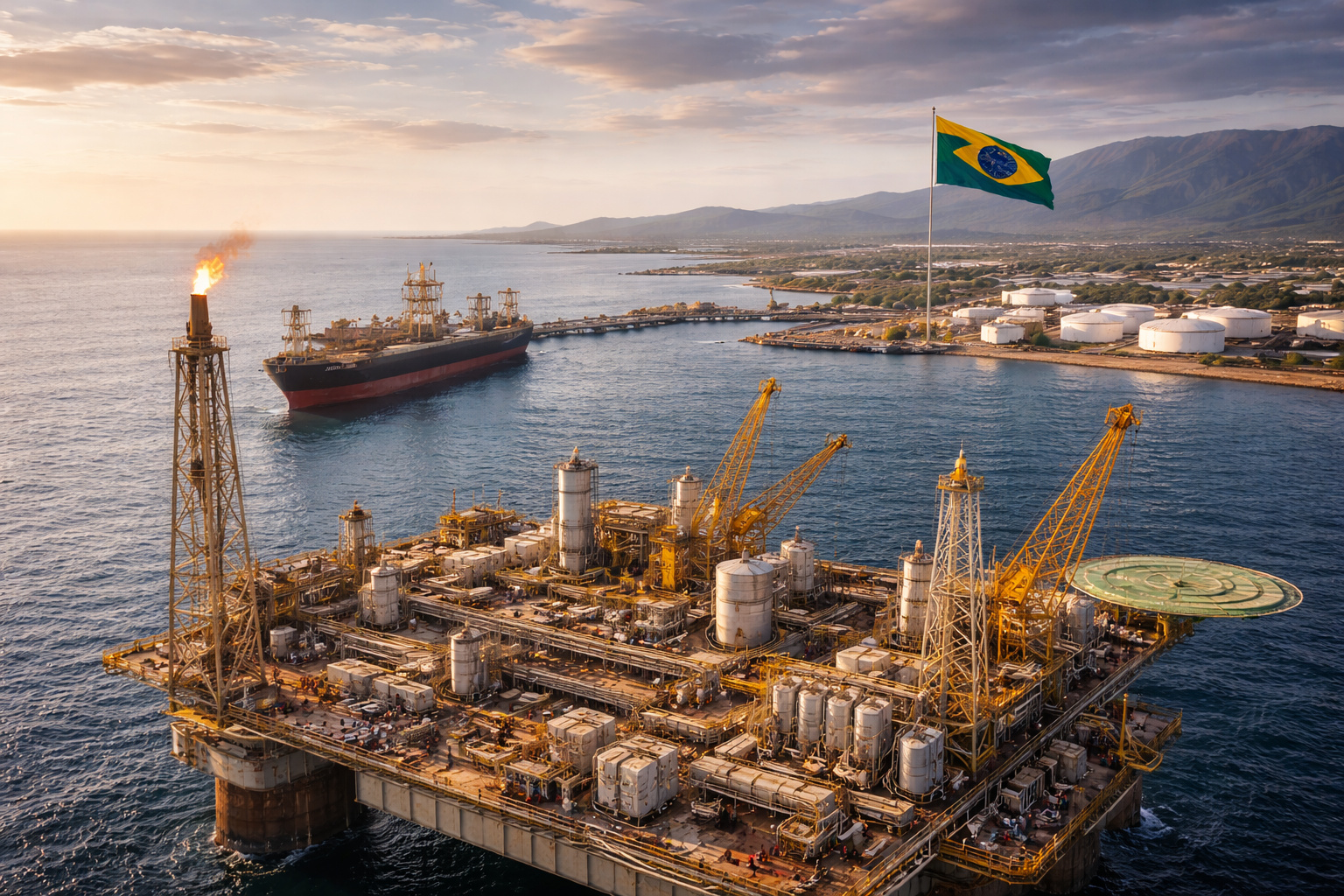 Investimentos em petróleo reforçam o papel do Brasil no mercado global de energia