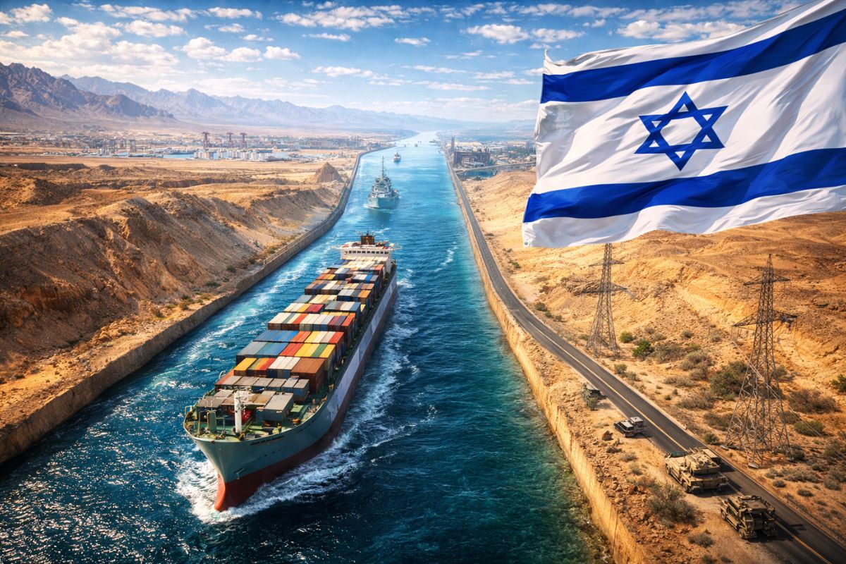 Israel planeja rasgar o deserto do Negev com o colossal canal Ben Gurion, desafiar o poder do Sué, criar uma rota oceânica onde nada vive e redesenhar a geopolítica mundial (1)