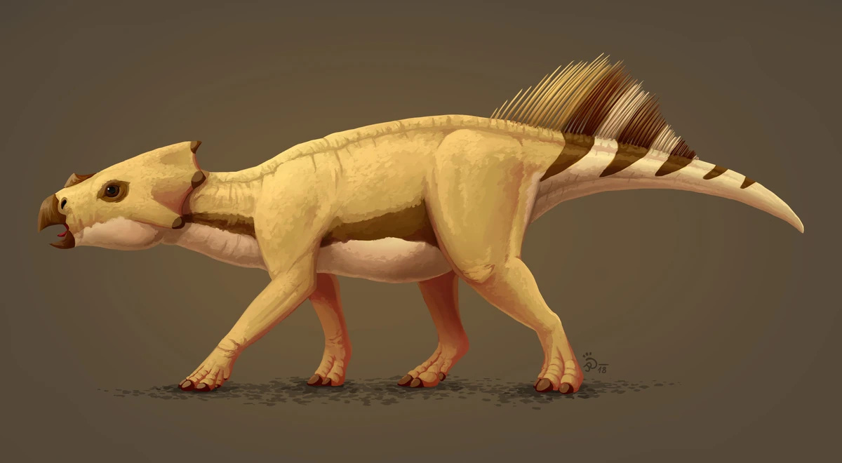 herbívoro Ajkaceratops (Imagen: Reproducción/Índice Wiki)