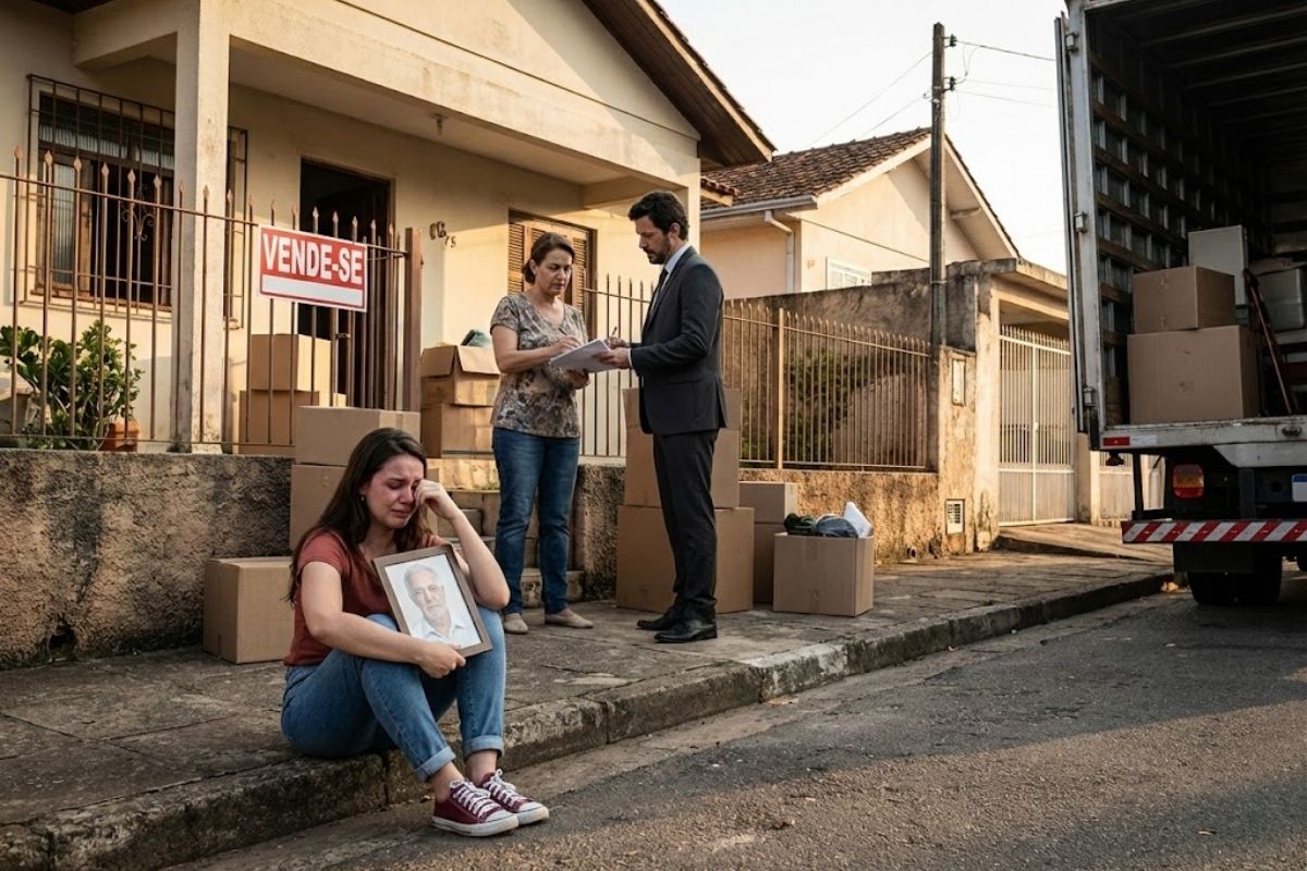 casa vira disputa quando mãe ignora filha e tenta vender imóvel para pagar dívidas do negócio falido, transformando herança e luto em conflito familiar com risco de irregularidade e pressão.