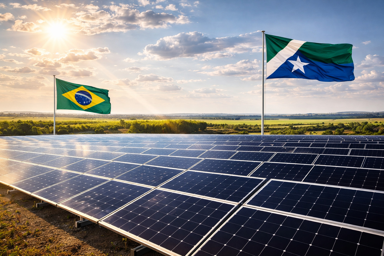 Mato Grosso do Sul lidera geração de energia solar