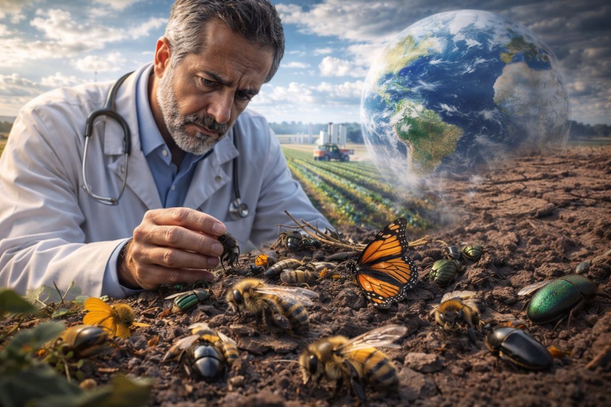 Insetos, abelhas, borboletas e besouros estão no centro de um alerta sobre saúde e alimentos, com o “silêncio” como sinal de risco e com estudos citando 2030 como marco de pressão crescente.