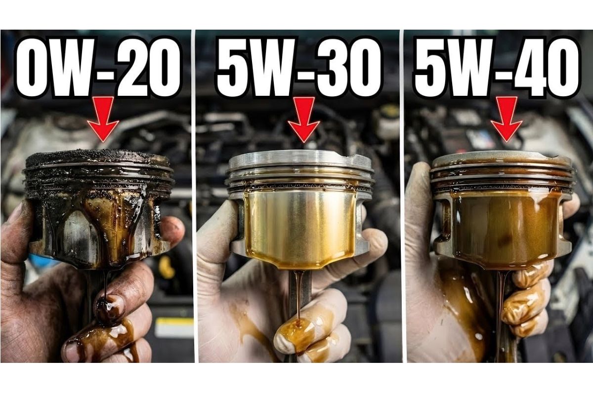 Mesmo motor, mesmo carro, mesmo trajeto teste 0W20, 5W30 e 5W40 mostra qual óleo salva o motor até 600.000 km e qual encurta a vida em silêncio sem você notar