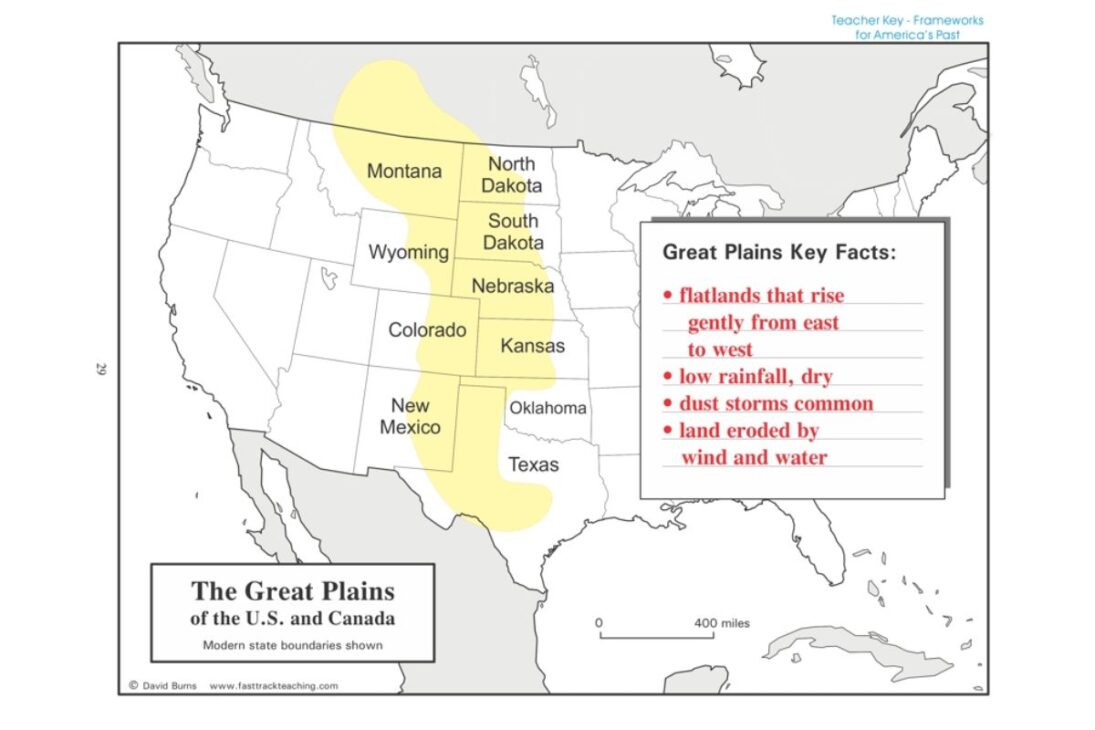 En Las Grandes Llanuras, millones de árboles son plantados por EE.UU.; cinturón de abrigo contra el Dust Bowl corta el viento y protege el suelo.