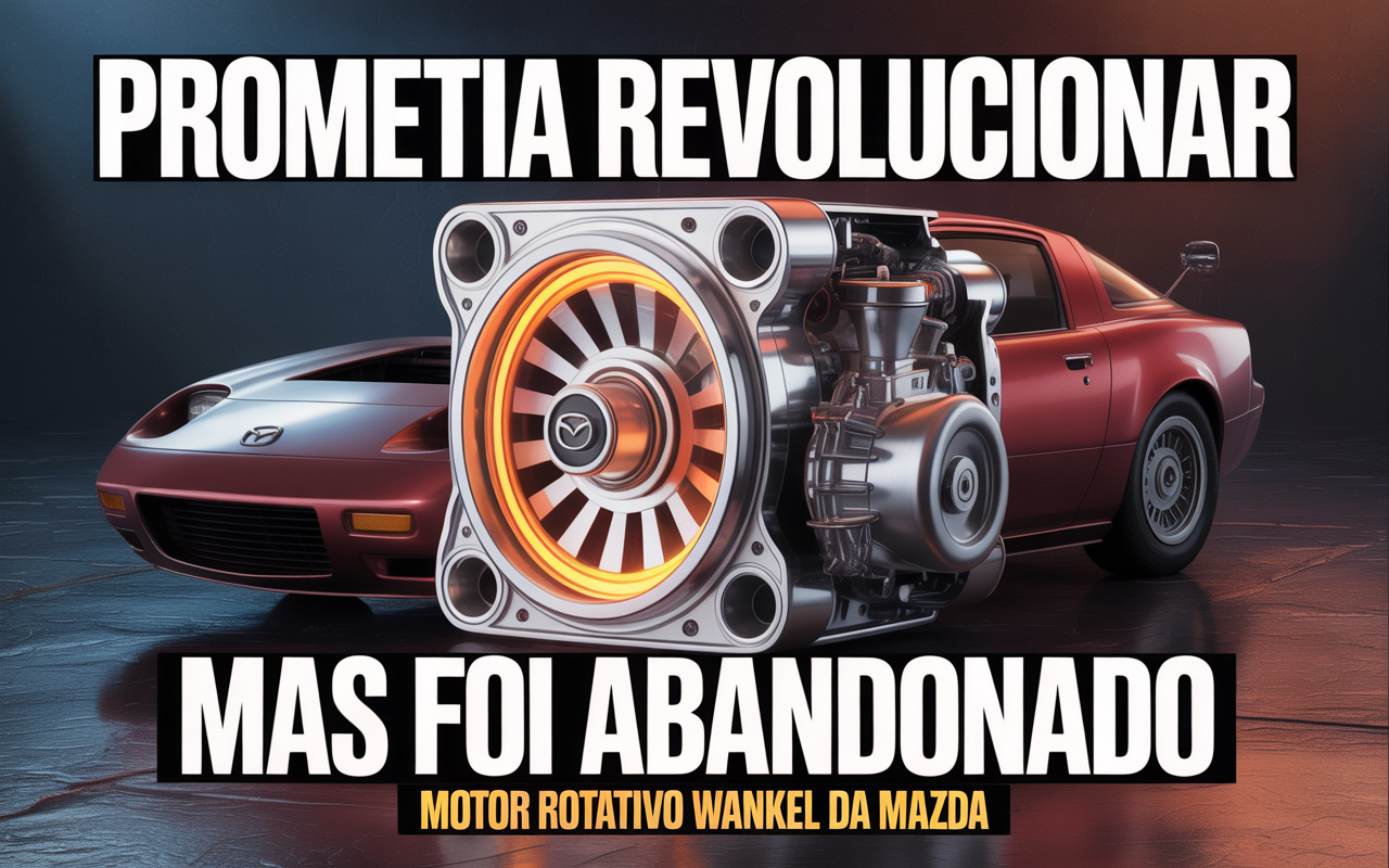 Prometia revolucionar a indústria automotiva, mas foi abandonado: por que o motor rotativo Wankel da Mazda nunca virou o padrão que parecia inevitável