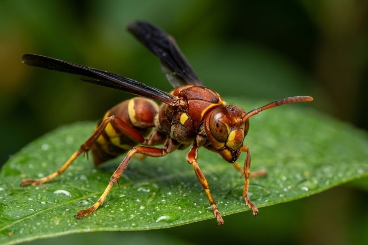 vespa vampira da Amazônia surpreende cientistas: espécie parasitoide Capitojoppa amazonica revela força da biodiversidade em descoberta inédita.