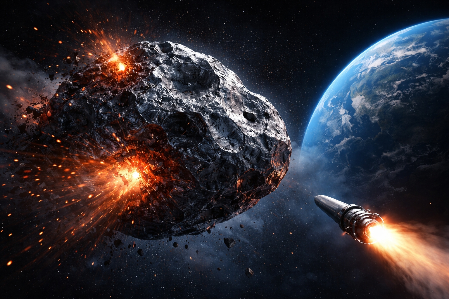 Novo estudo de Oxford acende alerta e descobre força oculta em asteroides metálicos ricos em ferro e níquel, e isso pode mudar a defesa planetária