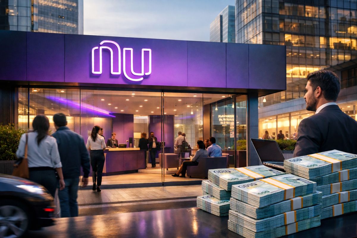 Nubank investe em escritórios, fortalece polos de inovação, adota modelo híbrido e expande base de clientes com nova estrutura global.