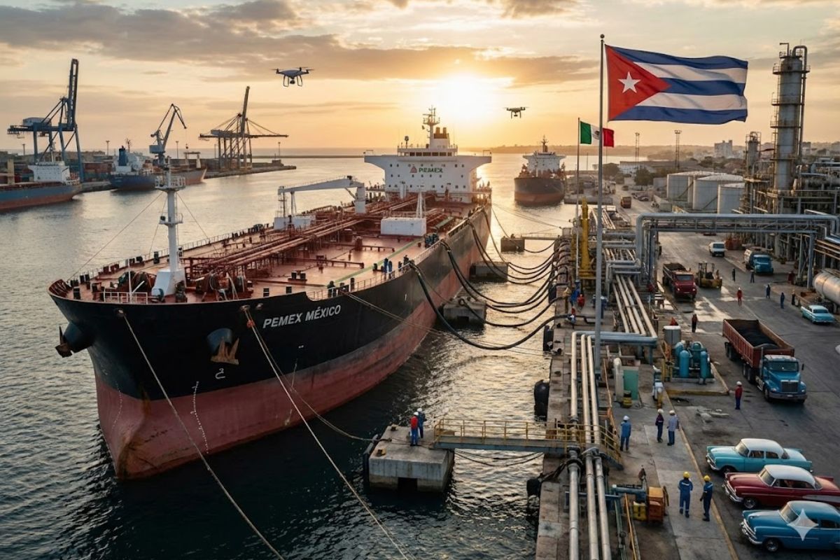 México ganha destaque no petróleo do Caribe após bloqueio naval e crise na Venezuela, afetando o abastecimento de Cuba e mudando o equilíbrio energético regional.