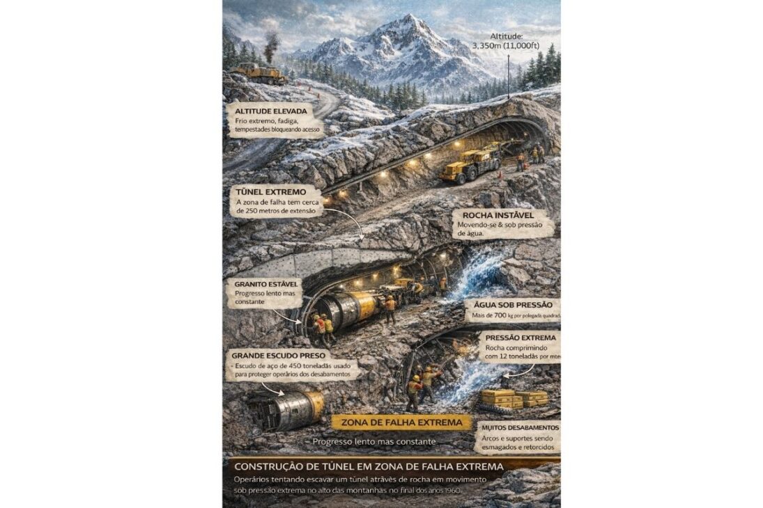 Conozca el túnel más extremo de los EE. UU.: el túnel Eisenhower cruza la Divisoria Continental en las Montañas Rocosas por la carretera interestatal 70.