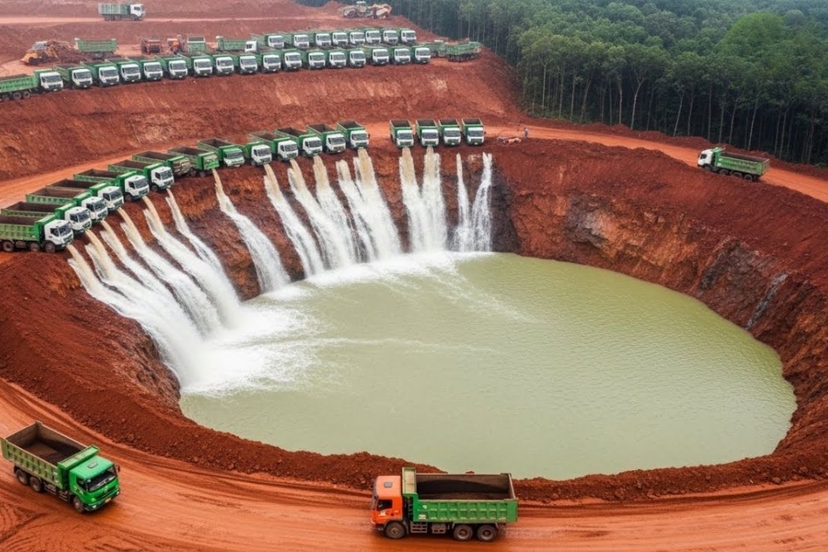 Desastre de uma usina hidrelétrica reversível liberou água no topo de uma montanha, rompendo barragem e reservatório e causando enchurrada histórica no Missouri.