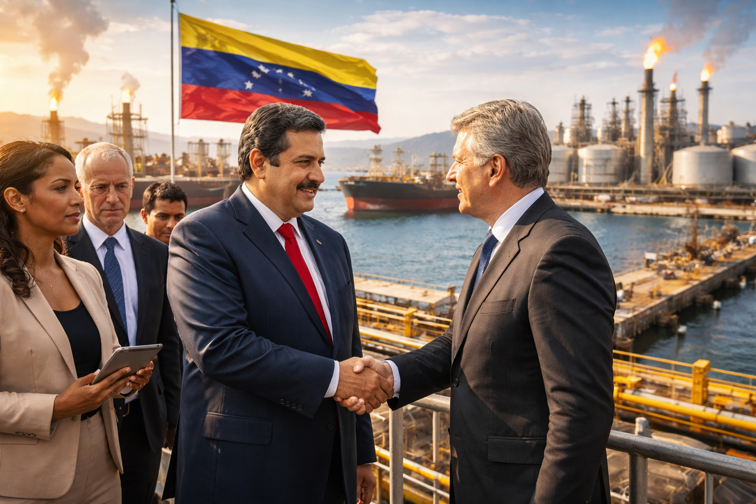 Petróleo volta ao centro da diplomacia entre Venezuela e Estados Unidos