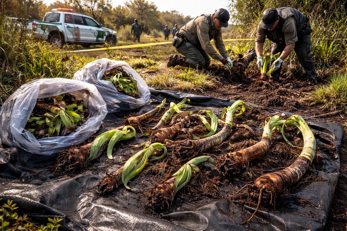 Planta ameaçada de extinção é alvo de retirada ilegal em unidade de conservação no Rio, ligada ao tráfico internacional e à pressão crescente sobre a biodiversidade