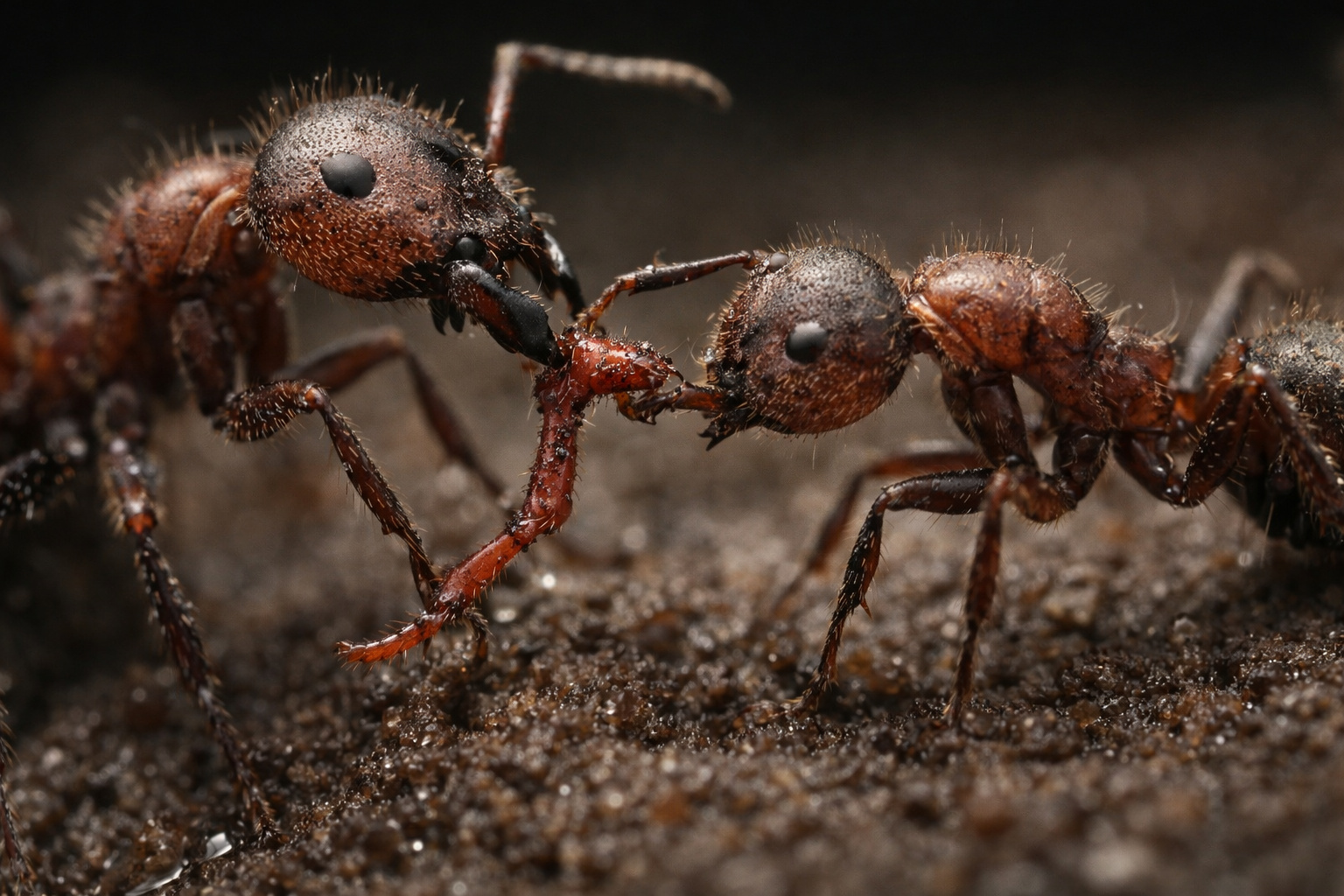 Pouca gente sabe, mas algumas formigas agem como médicas: realizam amputações precisas em companheiras feridas para conter infecções e salvar a colônia
