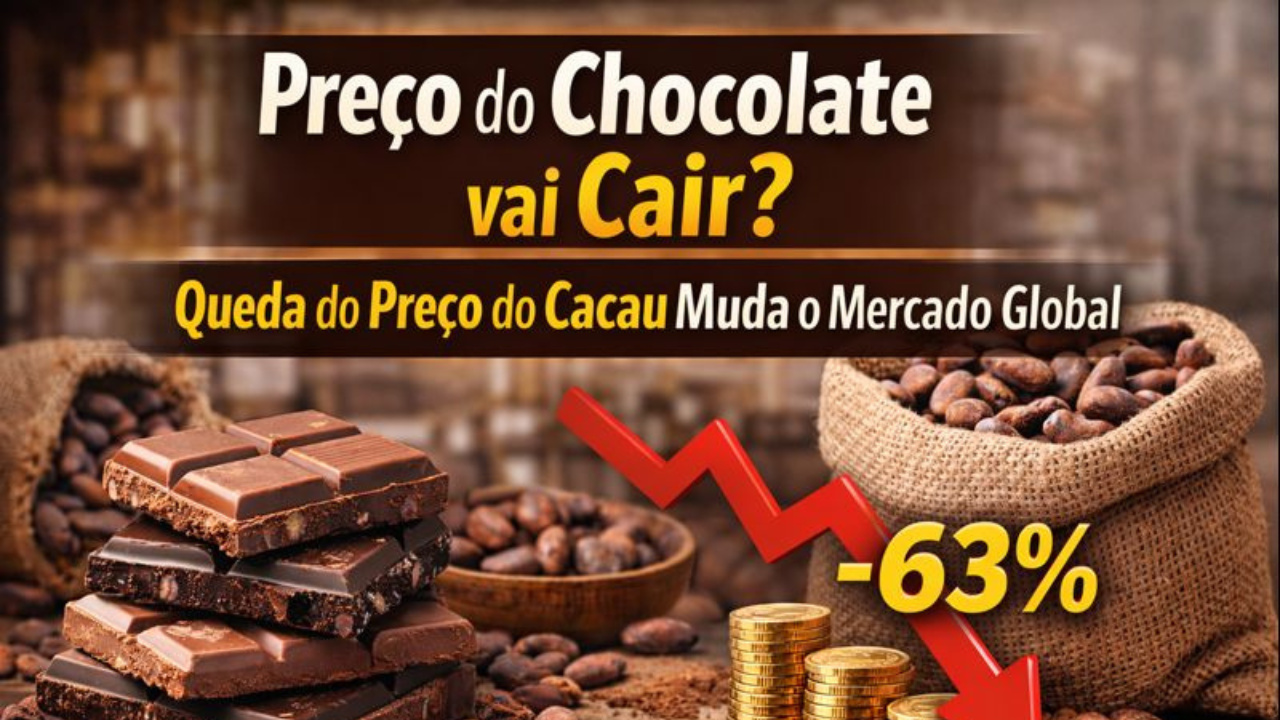 Queda do preço do cacau anima o mercado, mas especialistas dizem que o preço do chocolate pode levar meses para cair no varejo.