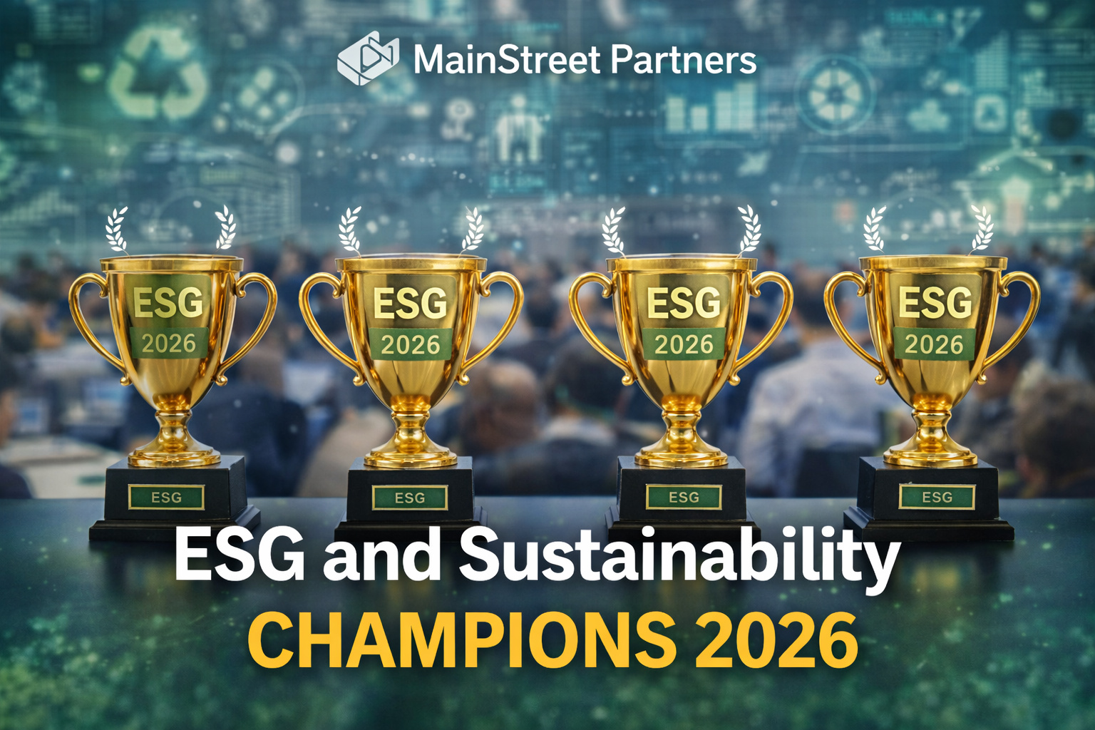 Prêmios destacam líderes globais em investimentos sustentáveis em 2026