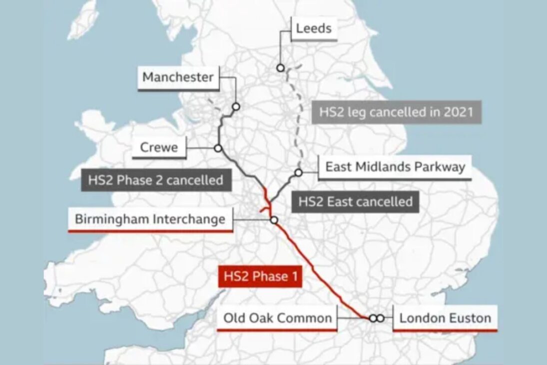 HS2 expone túneles gigantes bajo el Reino Unido: construcción en área sensible, proyecto paralizado e infraestructura subterránea lista, mientras rieles y sistemas aún dependen de replanificación en 2026.