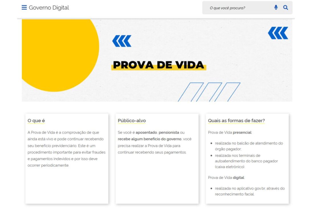 Prueba de Vida 2026 en Pernambuco: Funape cobra comprobación en el aniversario; hazlo en Gov.br o Bradesco para evitar la suspensión del pago.