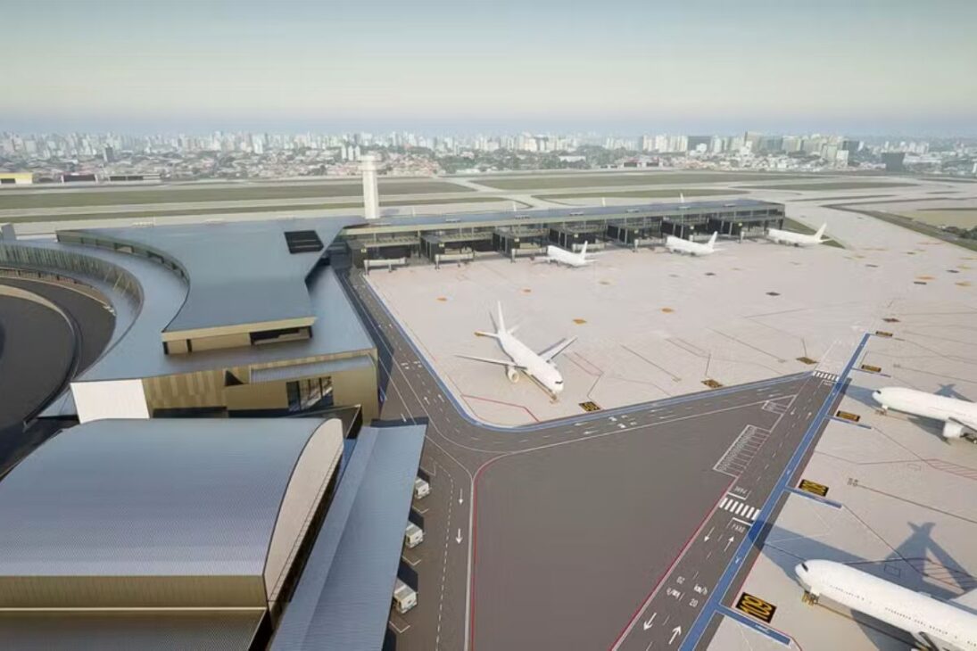 Congonhas pasa por obras hasta 2028, amplía terminal, refuerza rayos X, multiplica fingers y promete cambiar la experiencia en el principal aeropuerto de São Paulo.