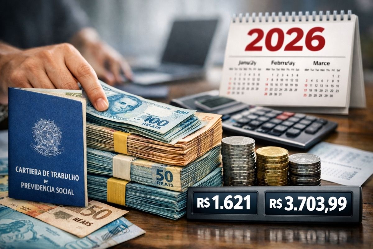 seguro-desemprego 2026: valor mínimo, teto do benefício e cálculo pelo salário médio para quem teve demissão sem justa causa.