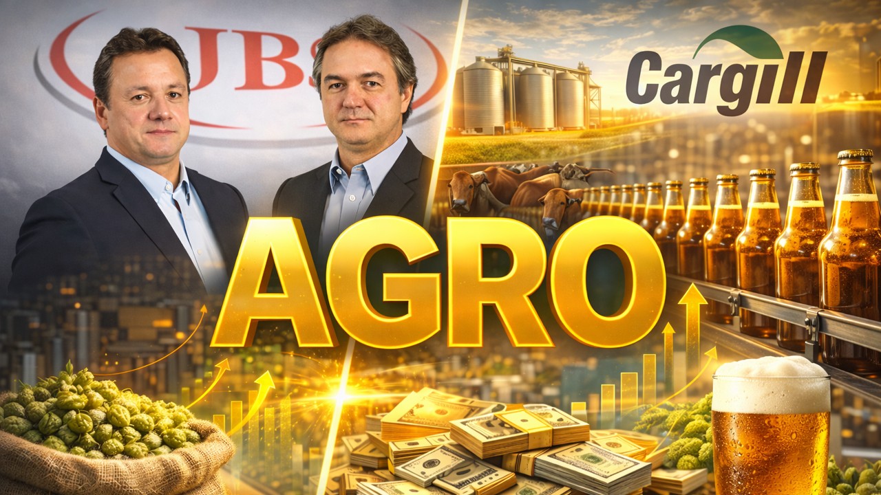 JBS - AMBEV - MARFRIG - AGRONEGÓCIO