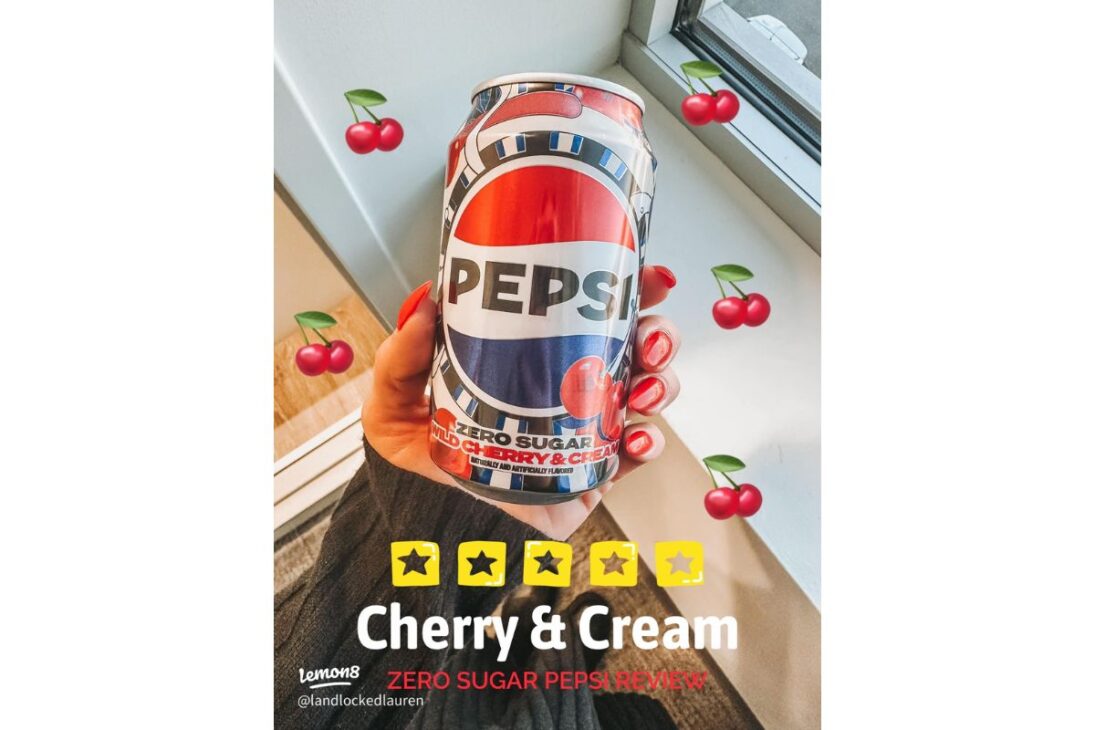 El nuevo refresco Wild Cherry & Cream de Pepsi llega el 20 de enero. Los fans de Coca-Cola comparan cereza y vainilla con el Cherry Vanilla Coke y el refresco sucio.