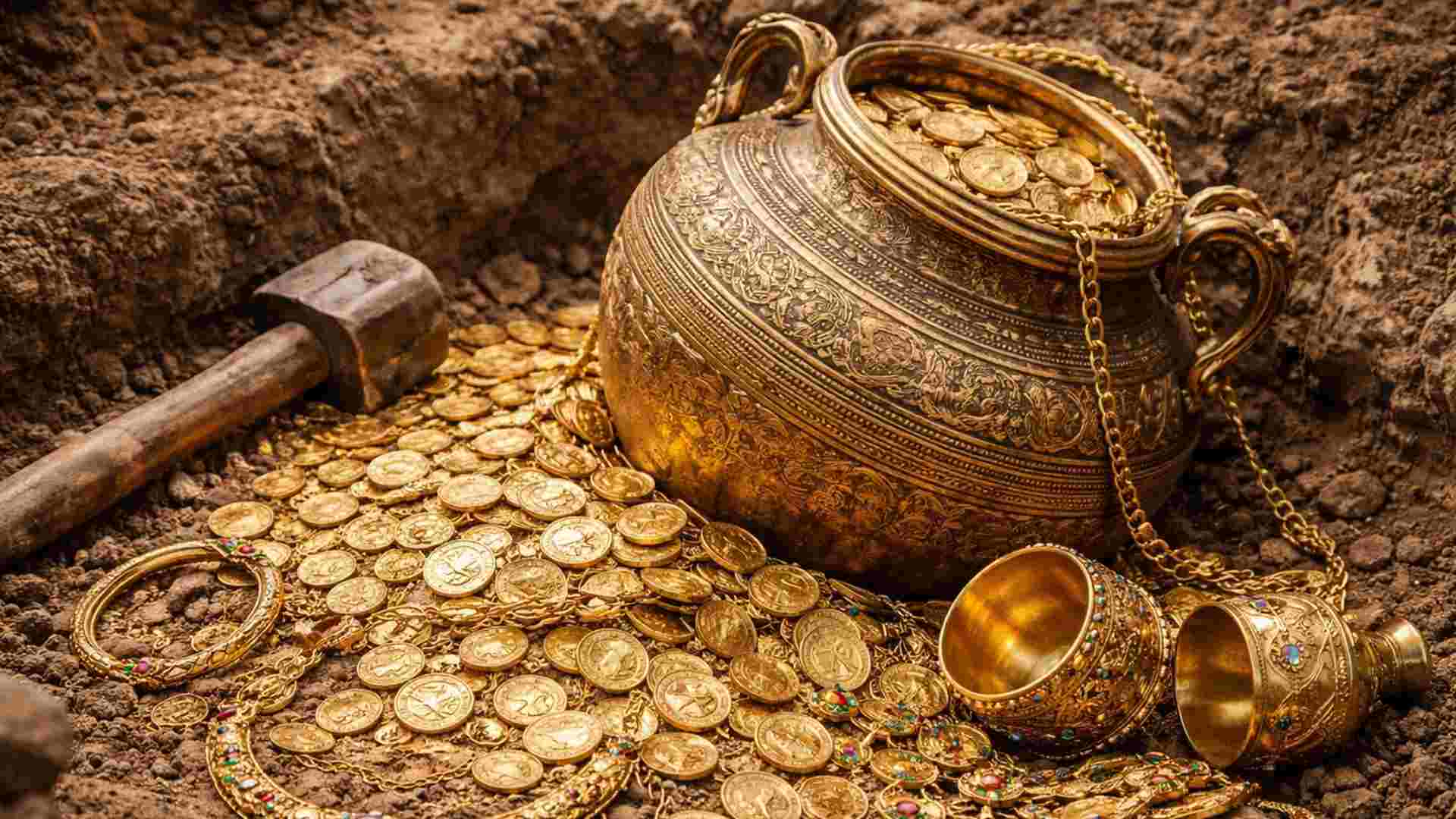 Tesouro romano achado em 1992 reúne 15.233 moedas e artefatos e esclarece circulação monetária na Britânia no fim do período romano.