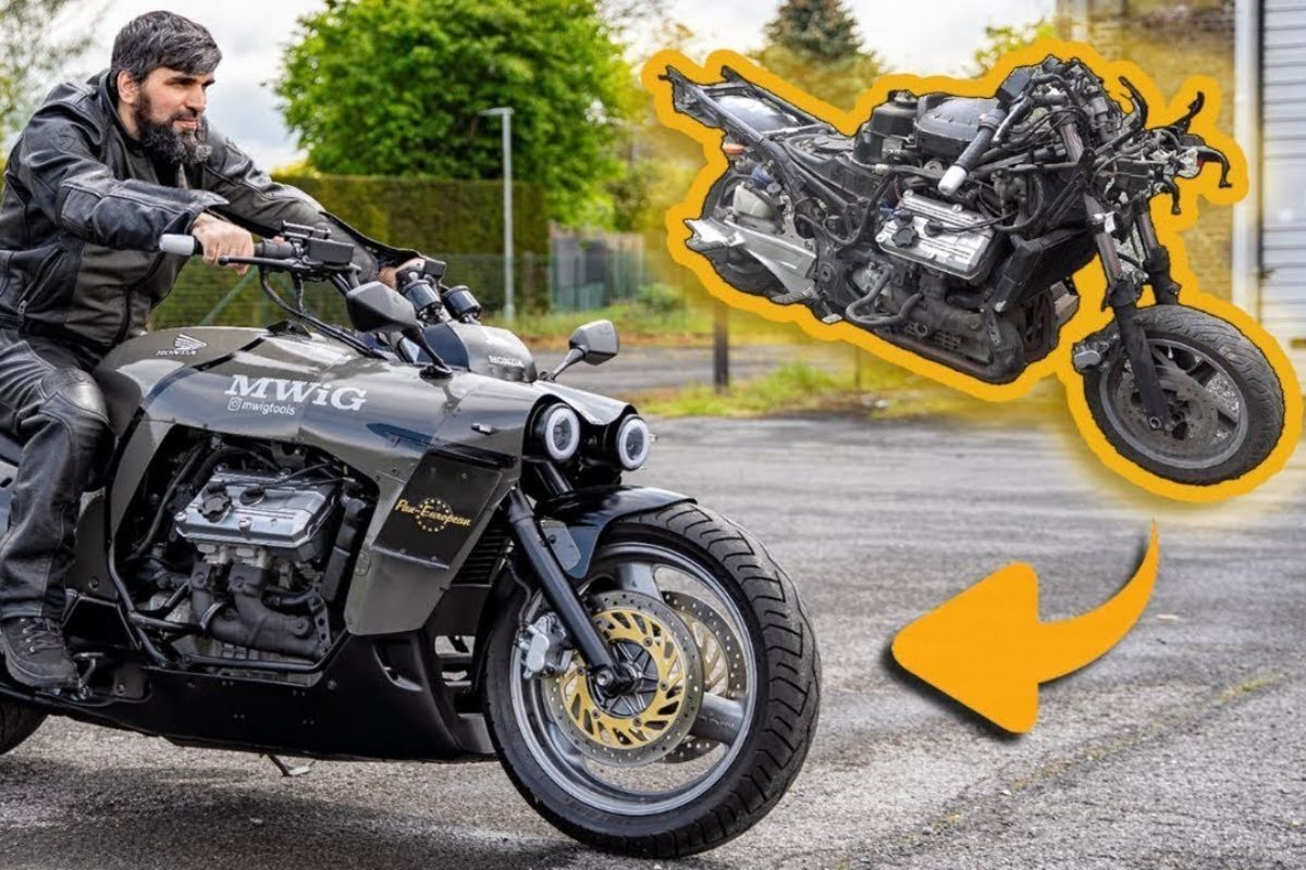 Honda transformada em moto personalizada mostra como um projeto artesanal baseado em solda e reaproveitamento de peças pode transformar sucata em arte mecânica sobre duas rodas.