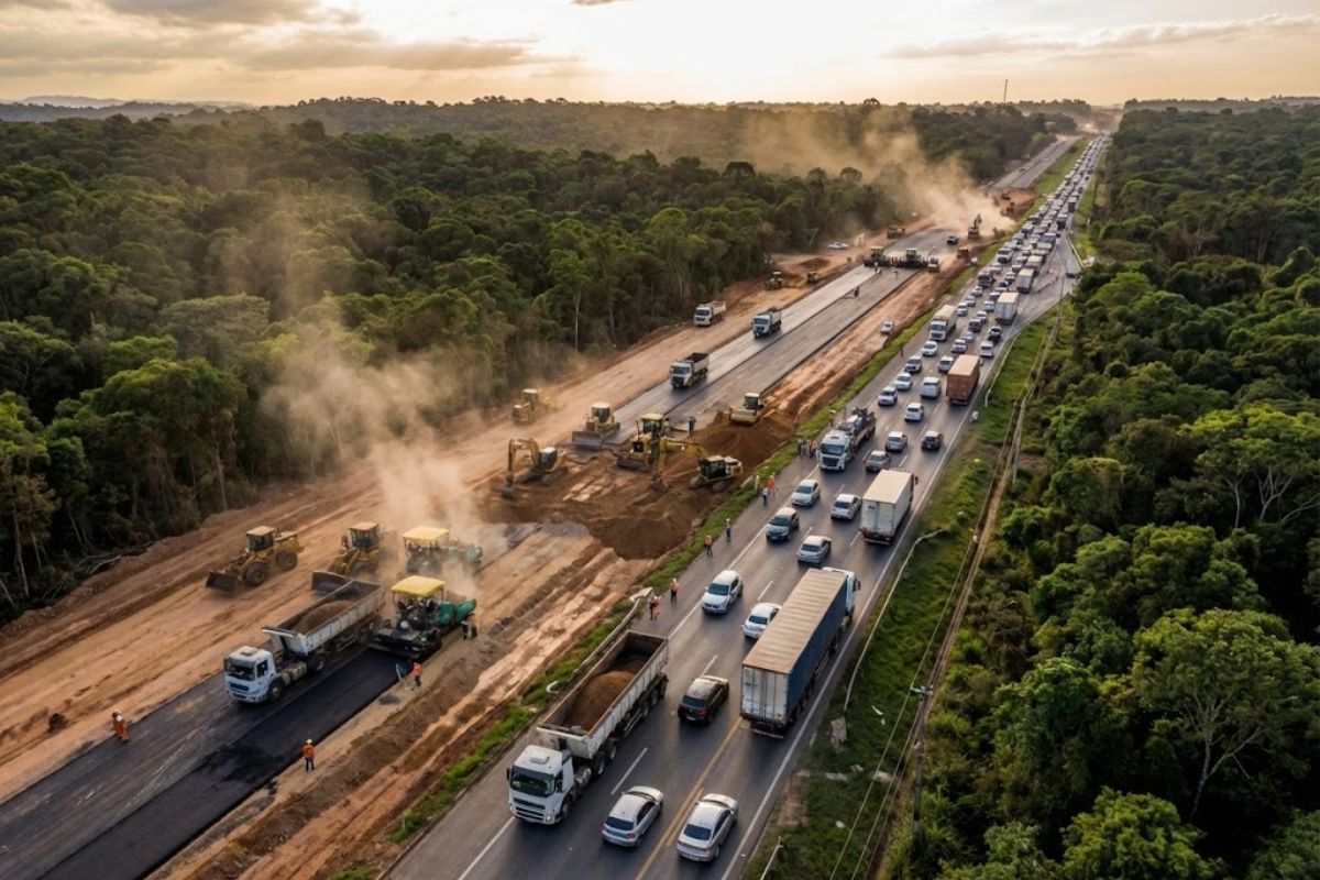 investimento bilionário viabiliza triplicação da BR-101 com túnel do Morro dos Cavalos, licença ambiental no Ibama e ligação ao Contorno Viário da Grande Florianópolis