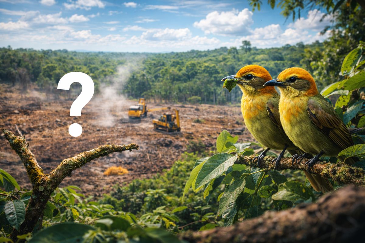 ave de 18 centímetros do Centro de Endemismo de Pernambuco, o limpa-folha-do-nordeste, some após 2007 e 2011; Estação Ecológica de Murici e RPPN Frei Caneca concentram os últimos registros e o alerta de provável extinção.