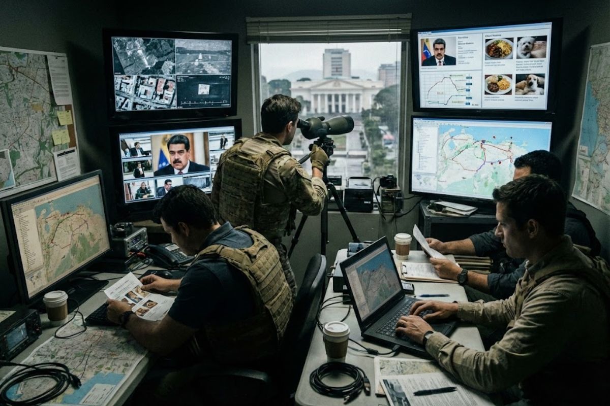 CIA se infiltra na Venezuela, mapeia Maduro e prepara operação militar com aval de Trump; ação revela bastidores da inteligência americana.