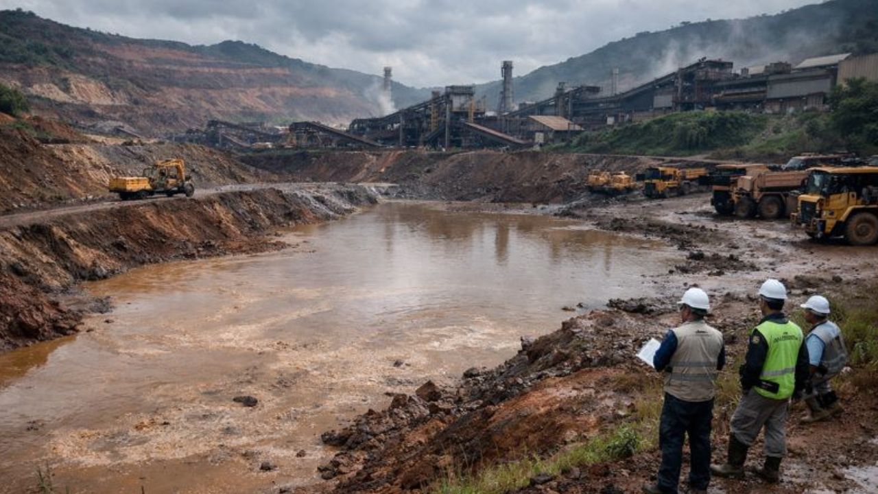 Vale interrompe mineração em MG após suspensão de alvará causada por extravasamento; prefeitura exige medidas ambientais emergenciais.