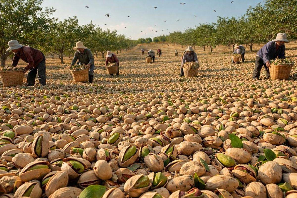 Virou luxo nas vitrines do Brasil, custa caro no mundo inteiro, exige anos de investimento, clima específico e alta tecnologia, e explica por que o pistache dá milhões lá fora (2)