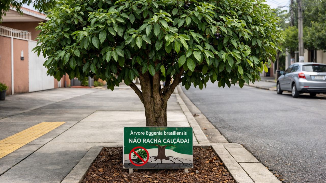 Saiba qual árvore não racha o piso, entenda o papel das raízes e conheça espécies ideais para quintais e calçadas urbanas.