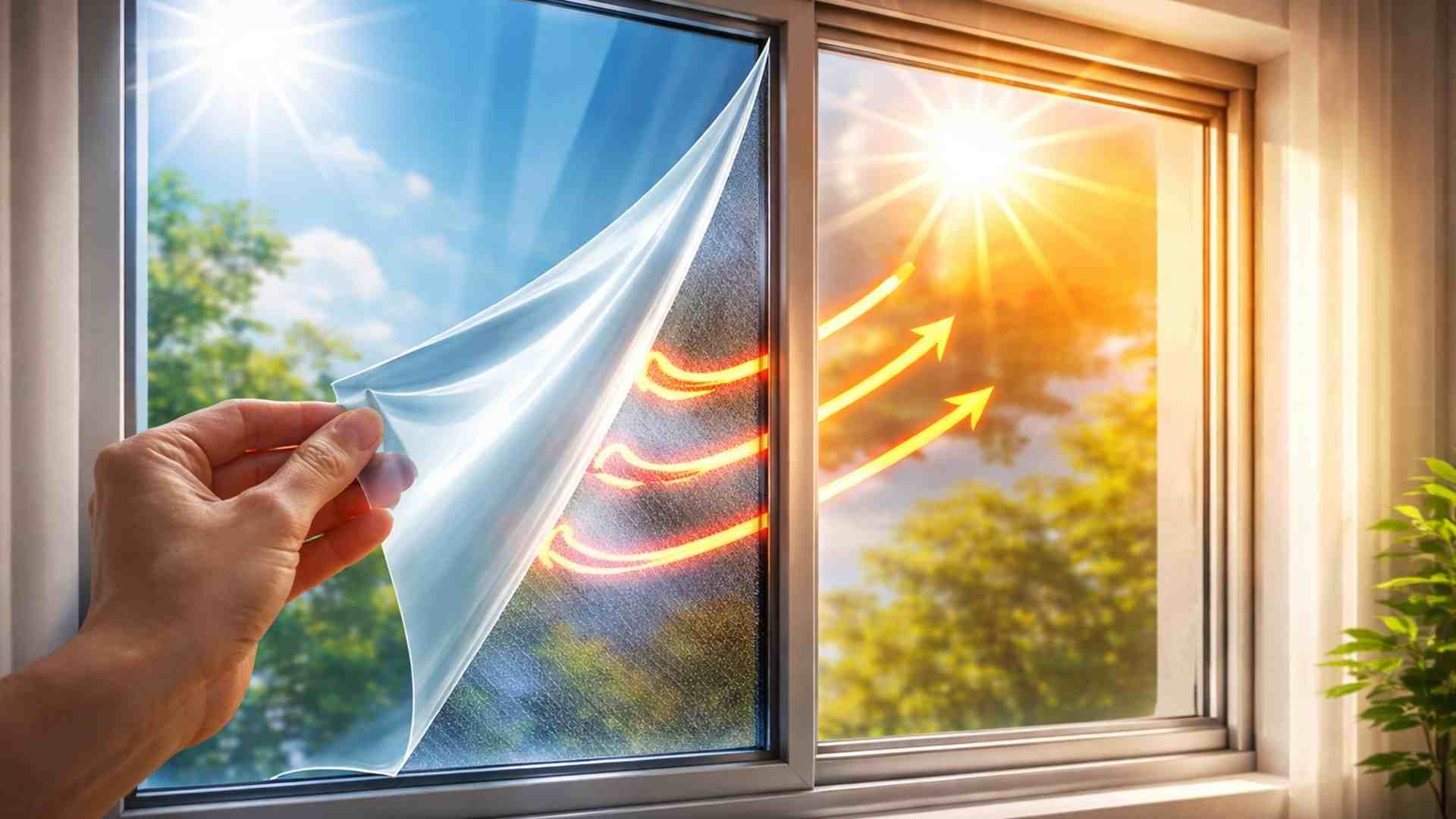 Material transparente bloqueia calor solar sem escurecer janelas, podendo reduzir temperaturas internas e consumo de energia em edifícios e veículos