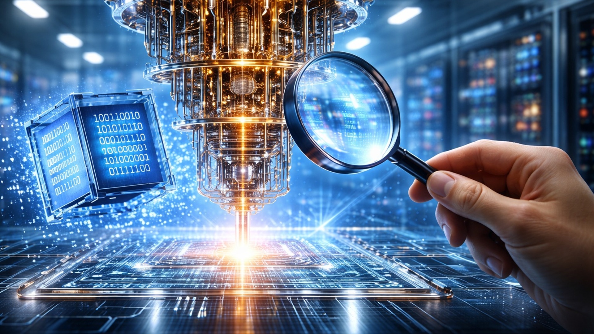 Estudo analisa como validar resultados da computação quântica quando cálculos não podem ser verificados por supercomputadores convencionais.